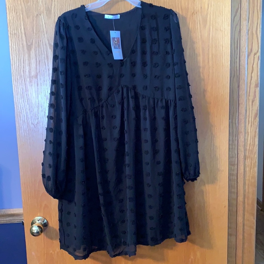 Kirundo Black Dress - Medium